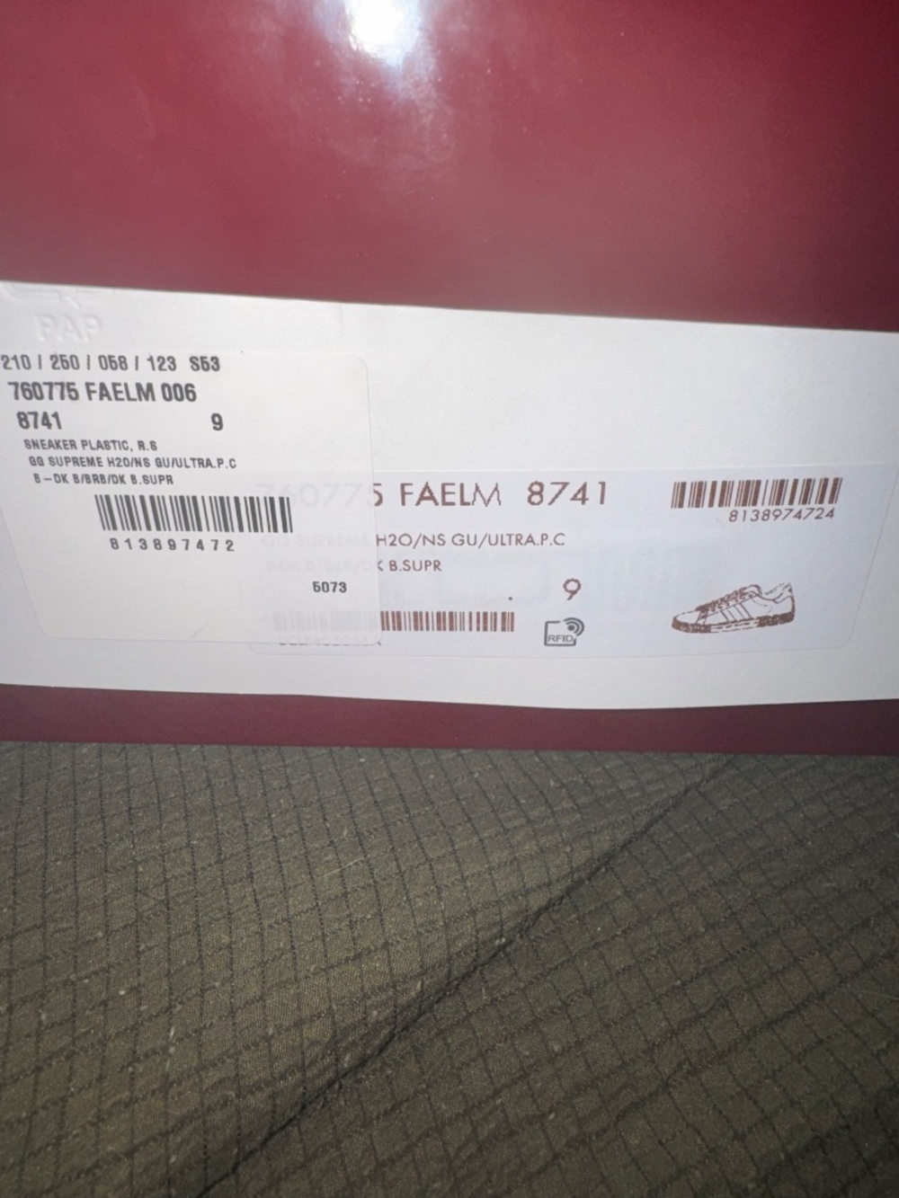 Men's Gucci Ace sneaker with Web - Picture 7 of 7